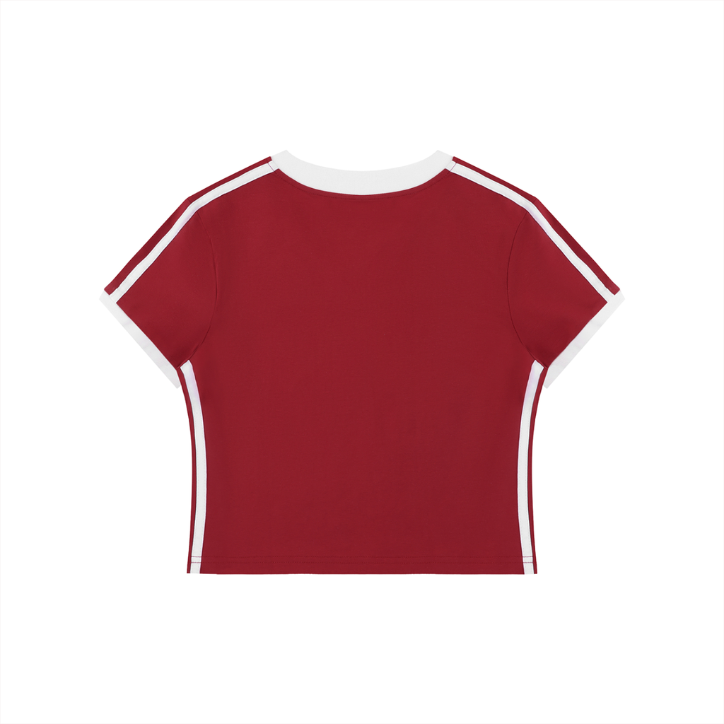 DBO Ladies Retro Binding V-Neck