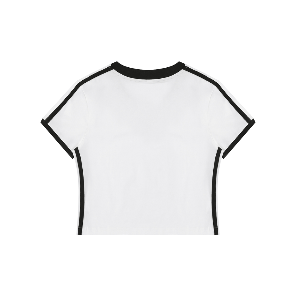DBO Ladies Retro Binding V-Neck